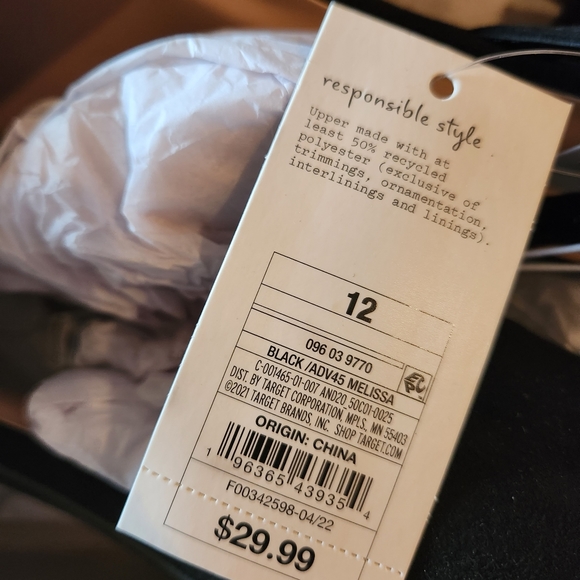 ✨️💕NIB A New Day Melissa Black Pumps Heels Memory foam 2.25 inch heel - Picture 8 of 9